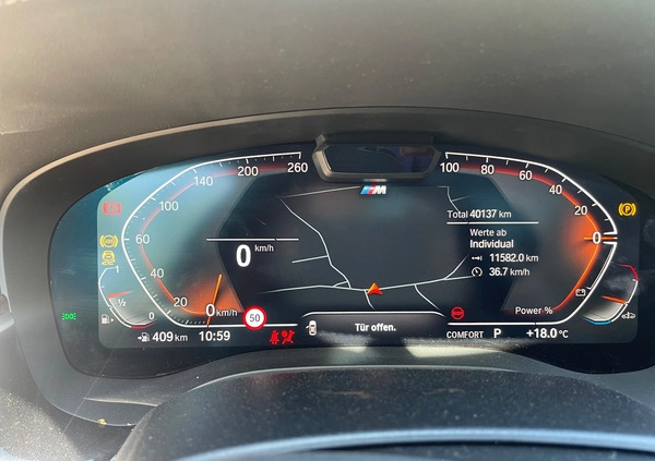 BMW Seria 5 cena 149000 przebieg: 41000, rok produkcji 2020 z Kołobrzeg małe 154